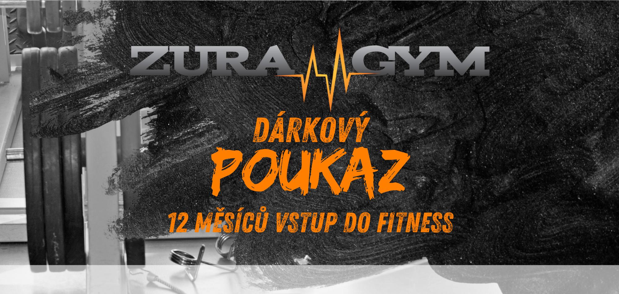 Voucher 12 měsíců vstup do fitness