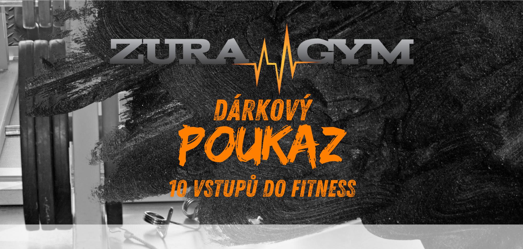 Voucher 10 vstupů do fitness