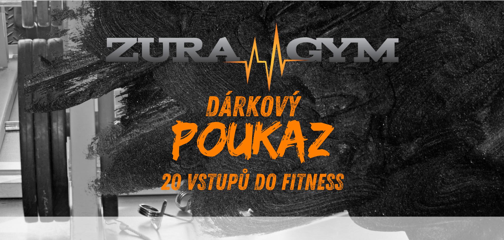 Voucher 20 vstupů do fitness